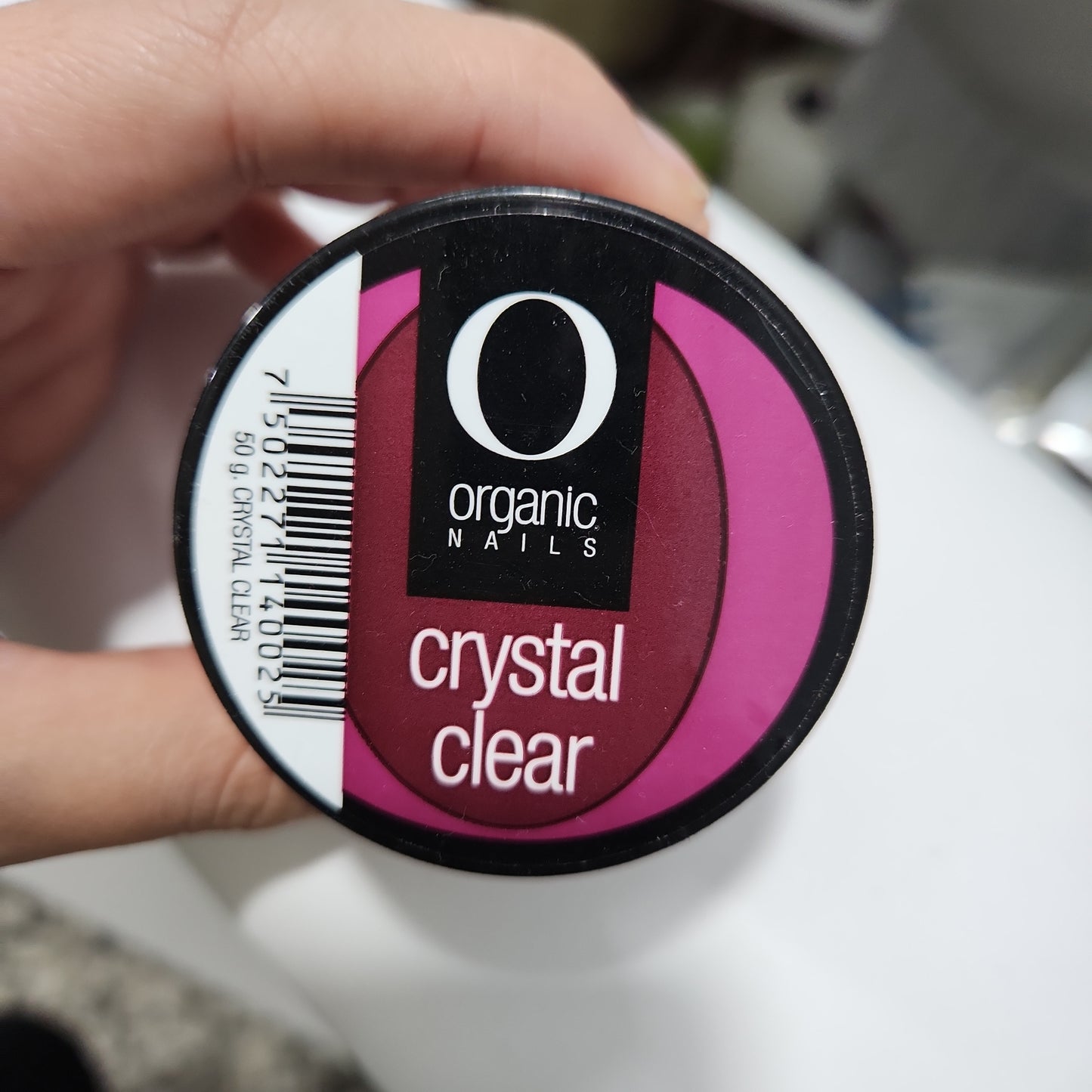 Organic Acrílico clear 50grs