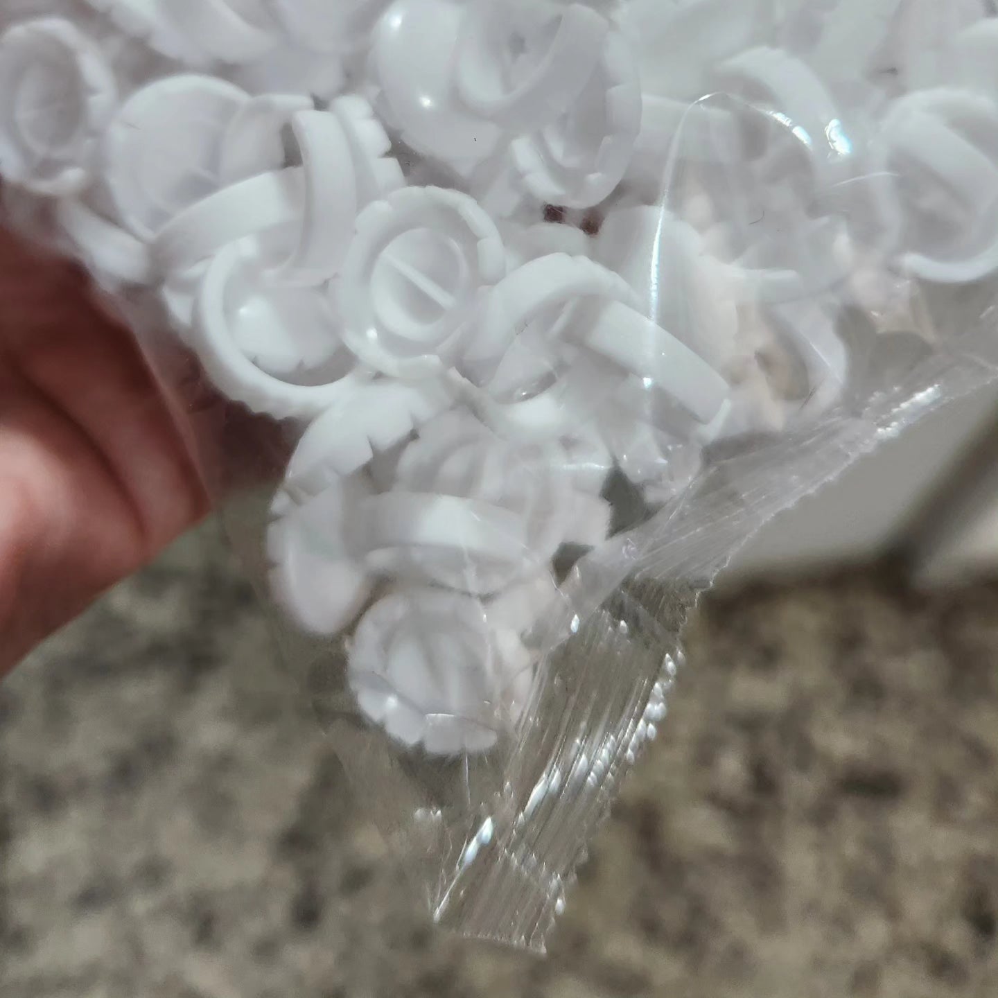 Anillos en flor 100uni