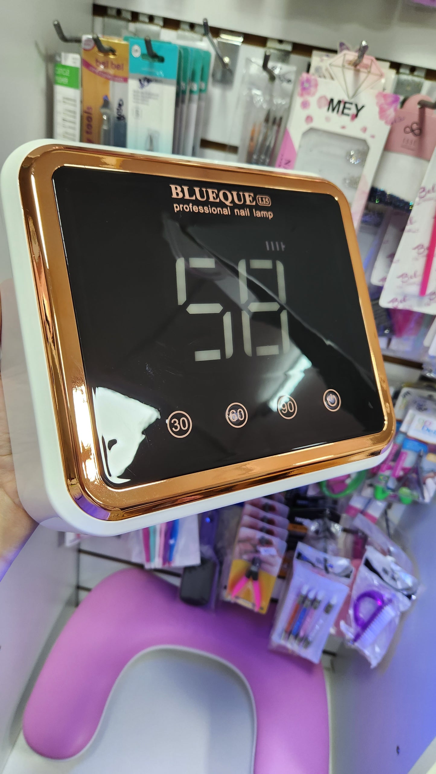 Cavina uv led beluque l12 inalambrica recargable.