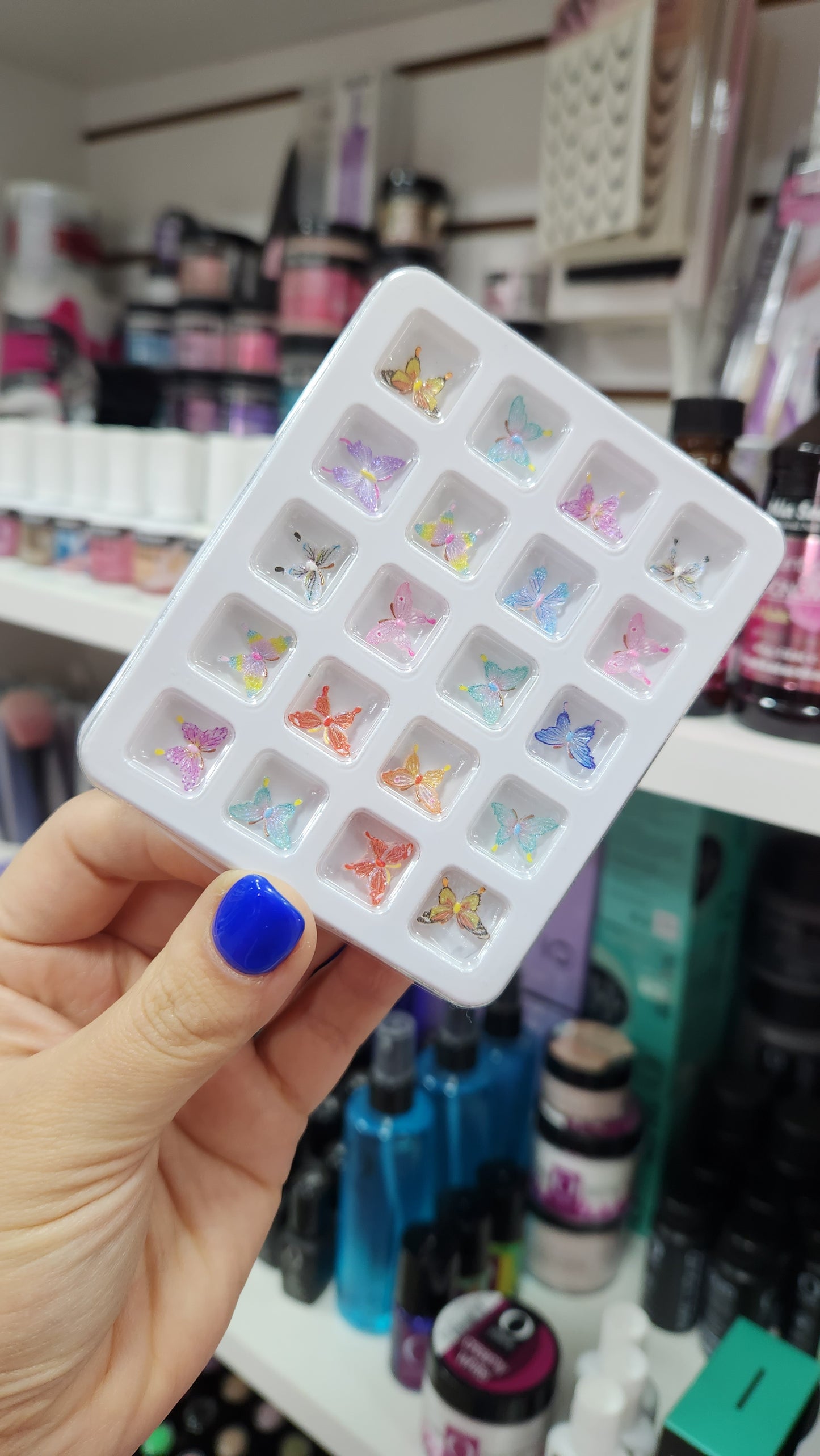 Joyitas caja de mariposas 3d