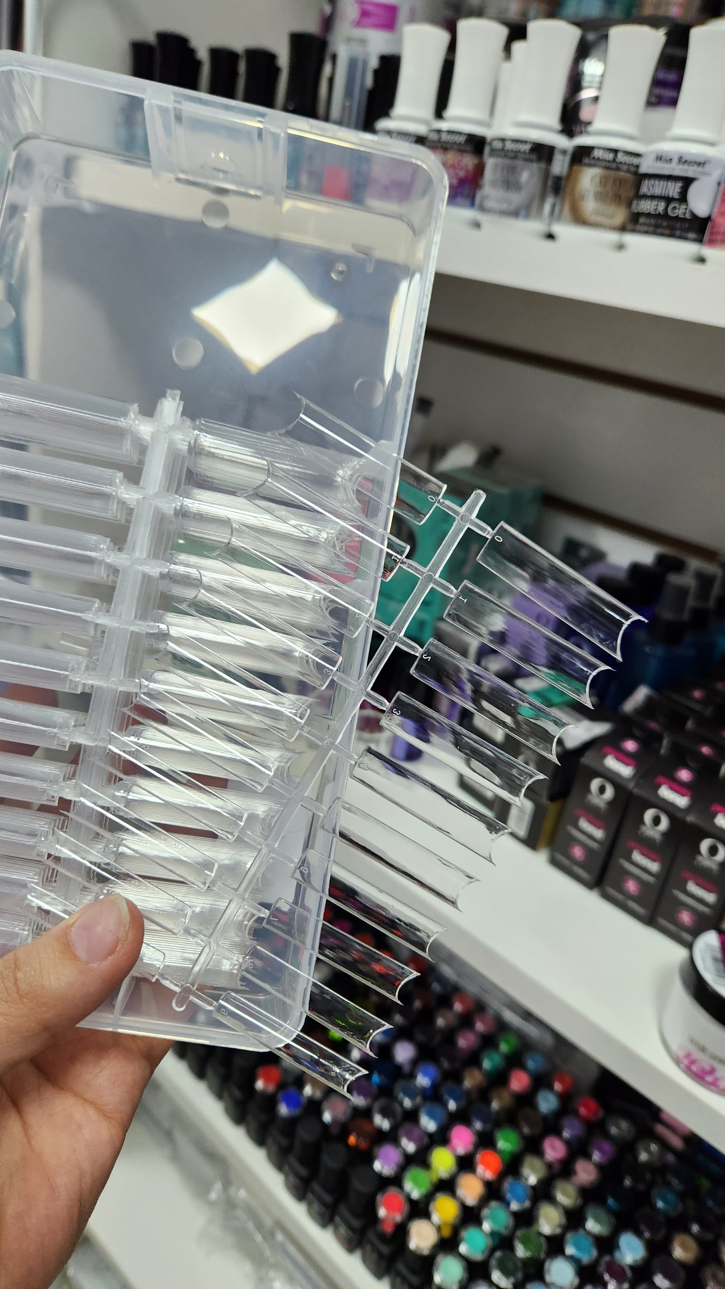 Tips para uñas esculpidas caja de 240uni largo xxl
