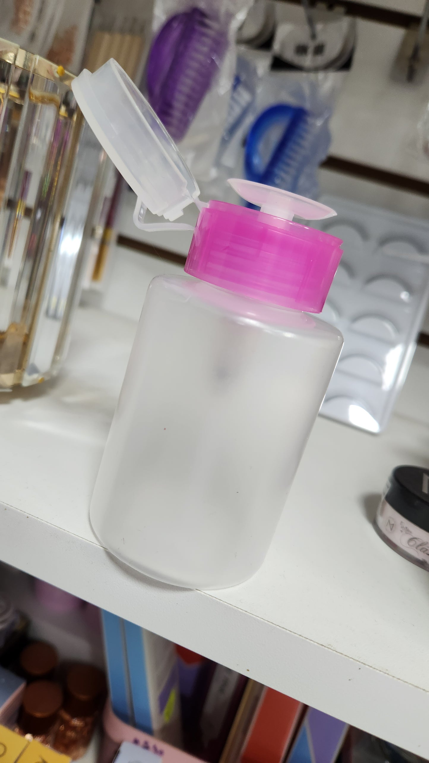 Dispensador para acetona/alcohol