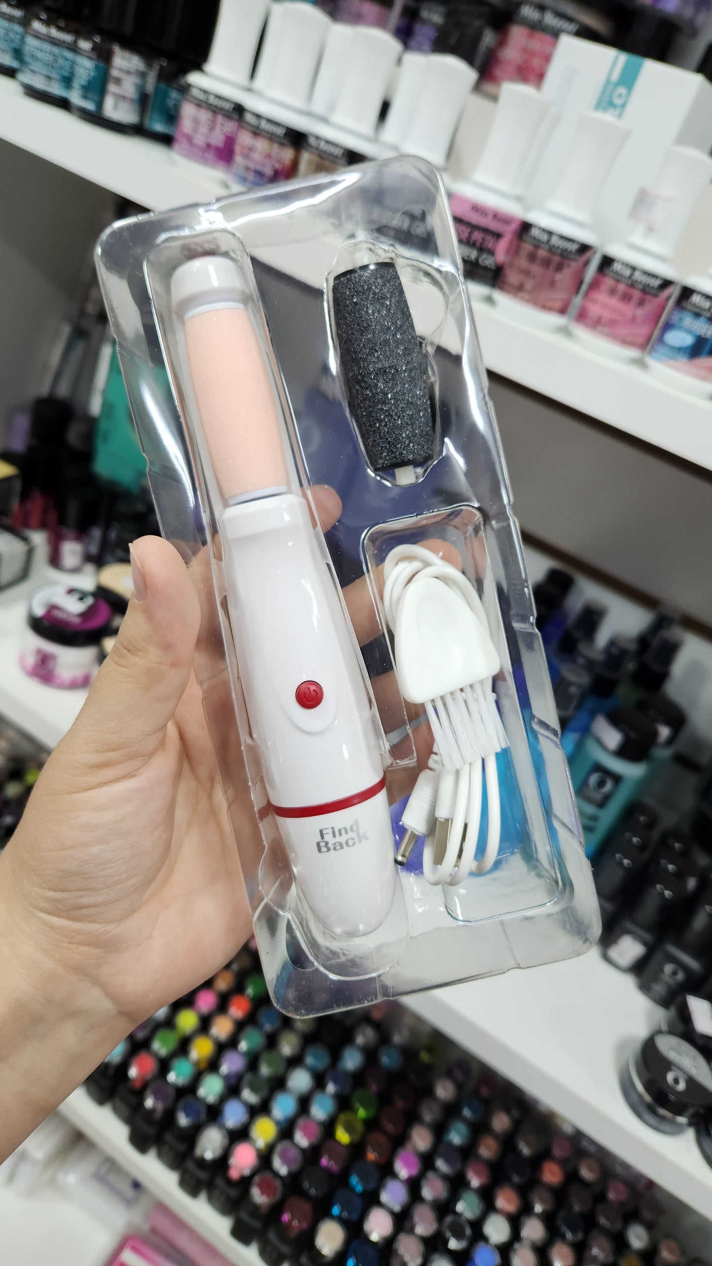 Torno para talones. Con conexión a usb o pilas 🔋