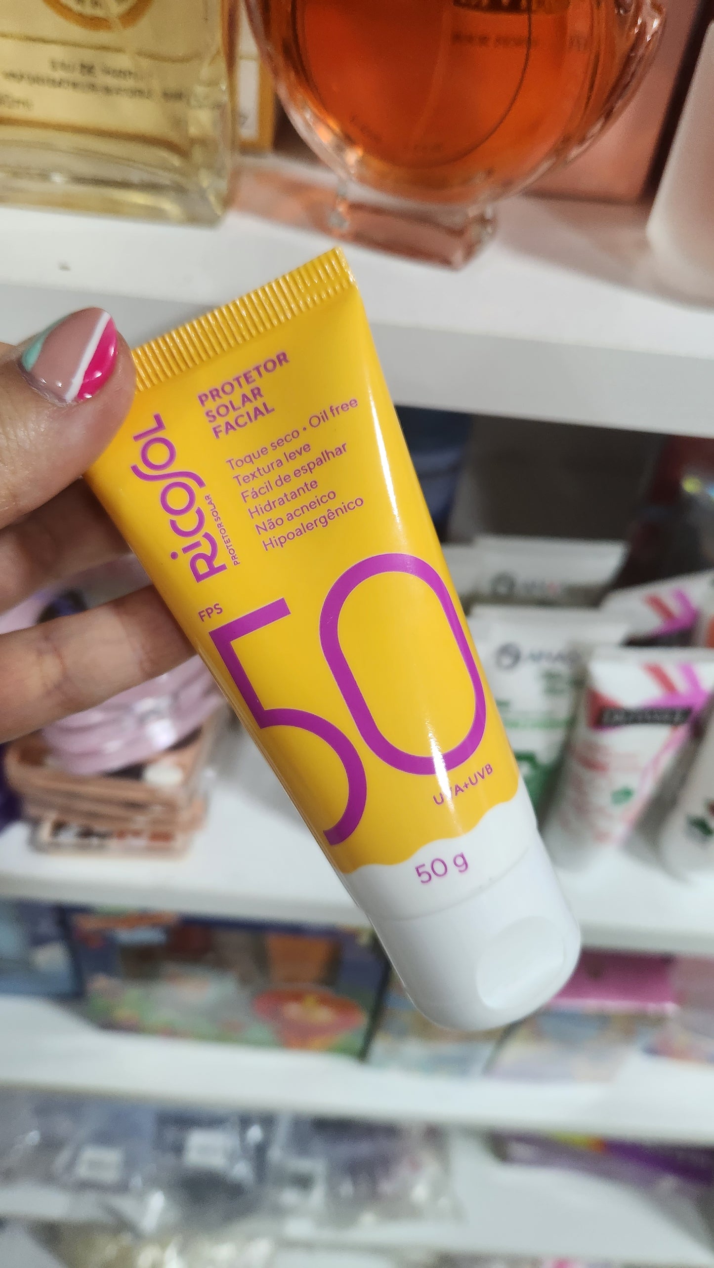 Protector solar facial 50FPS