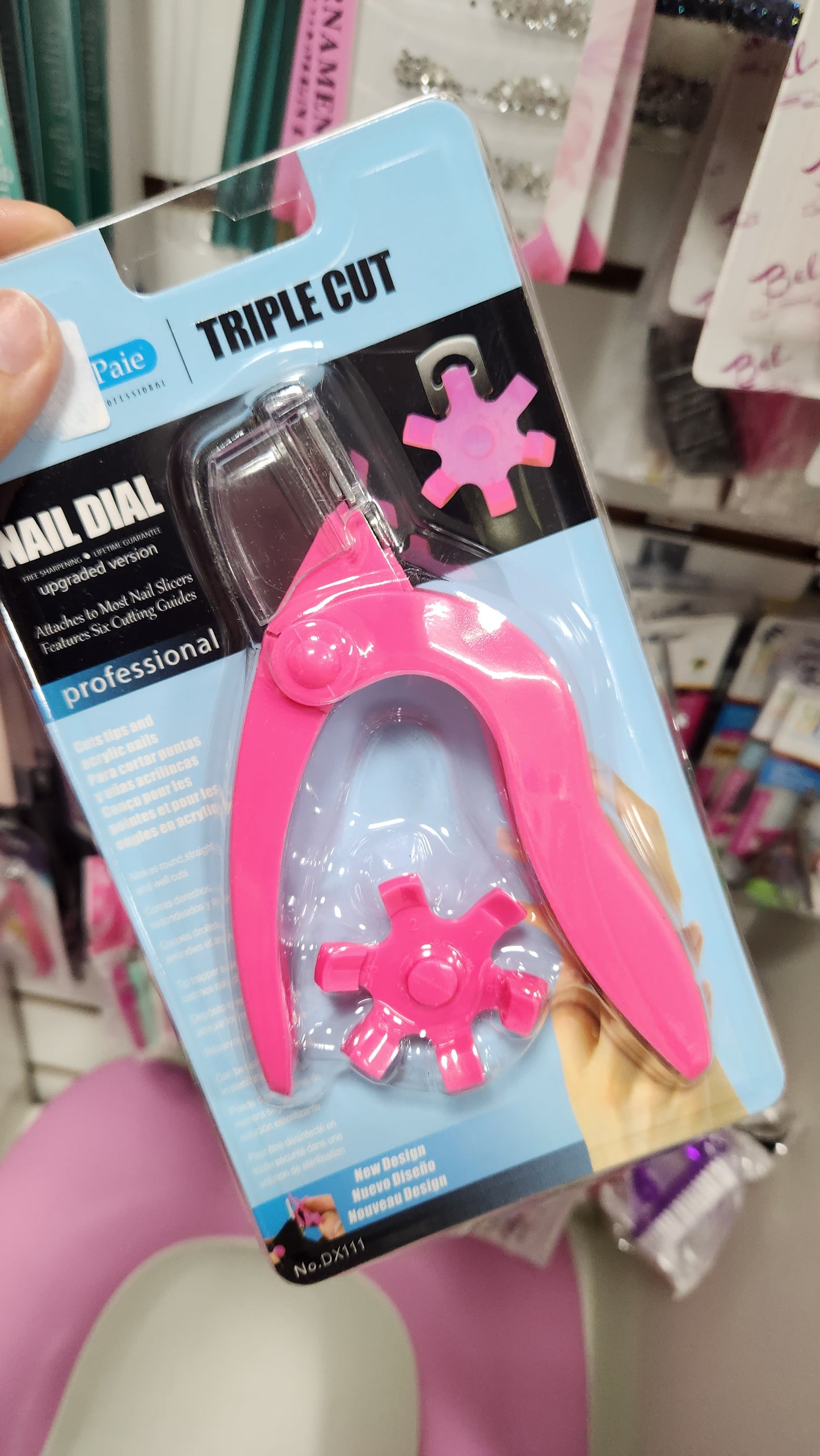 Corta tips con recolector