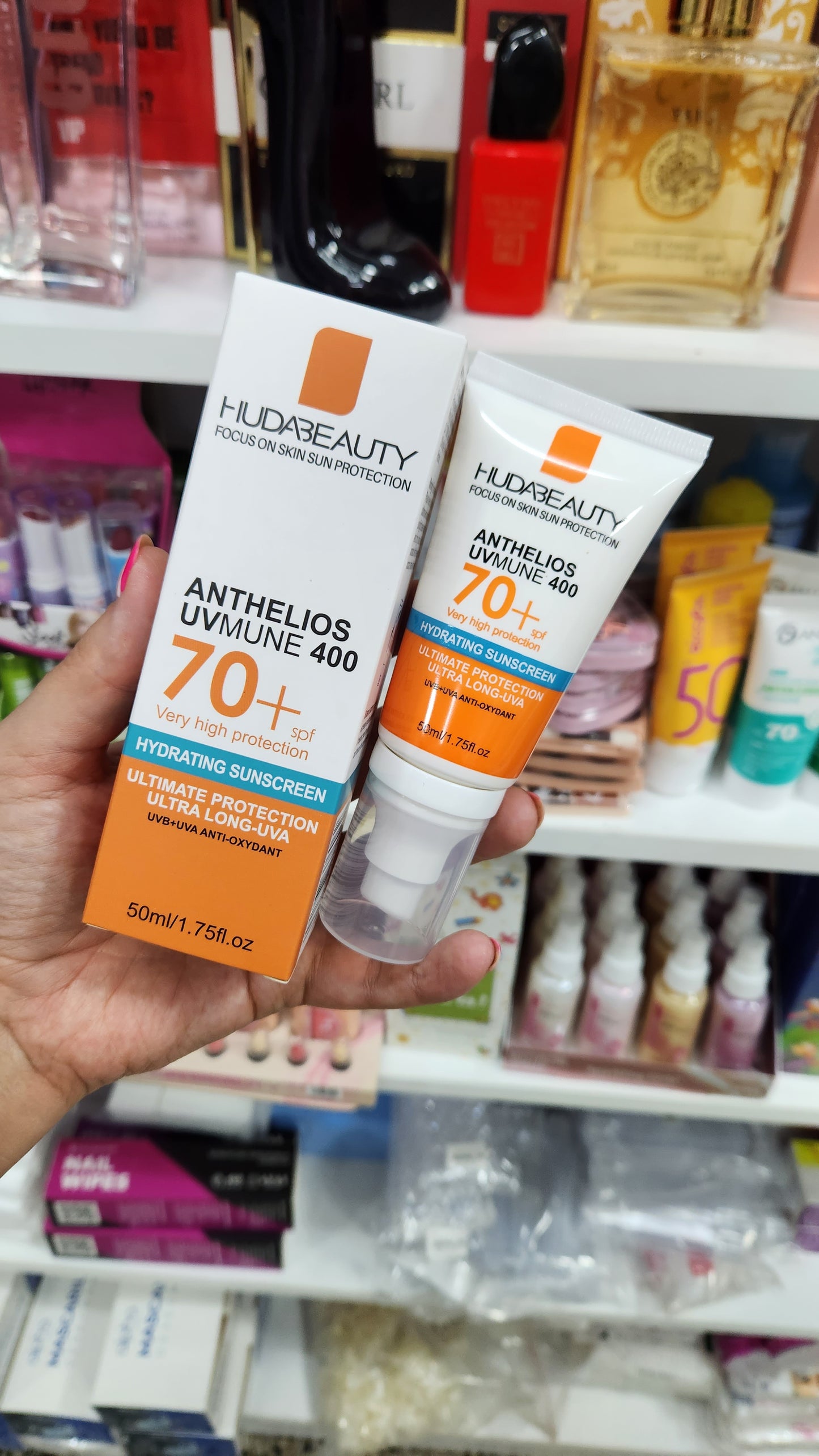 Protector solar facial 70 fps