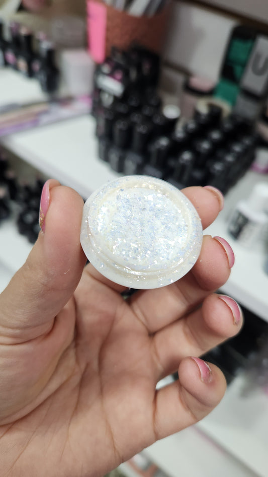 Gliters polvo de unicornio pack x4 unidades