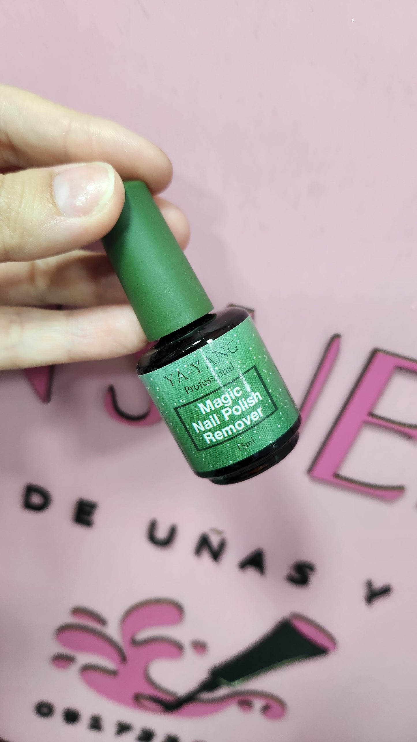 Removedor de semipermanente