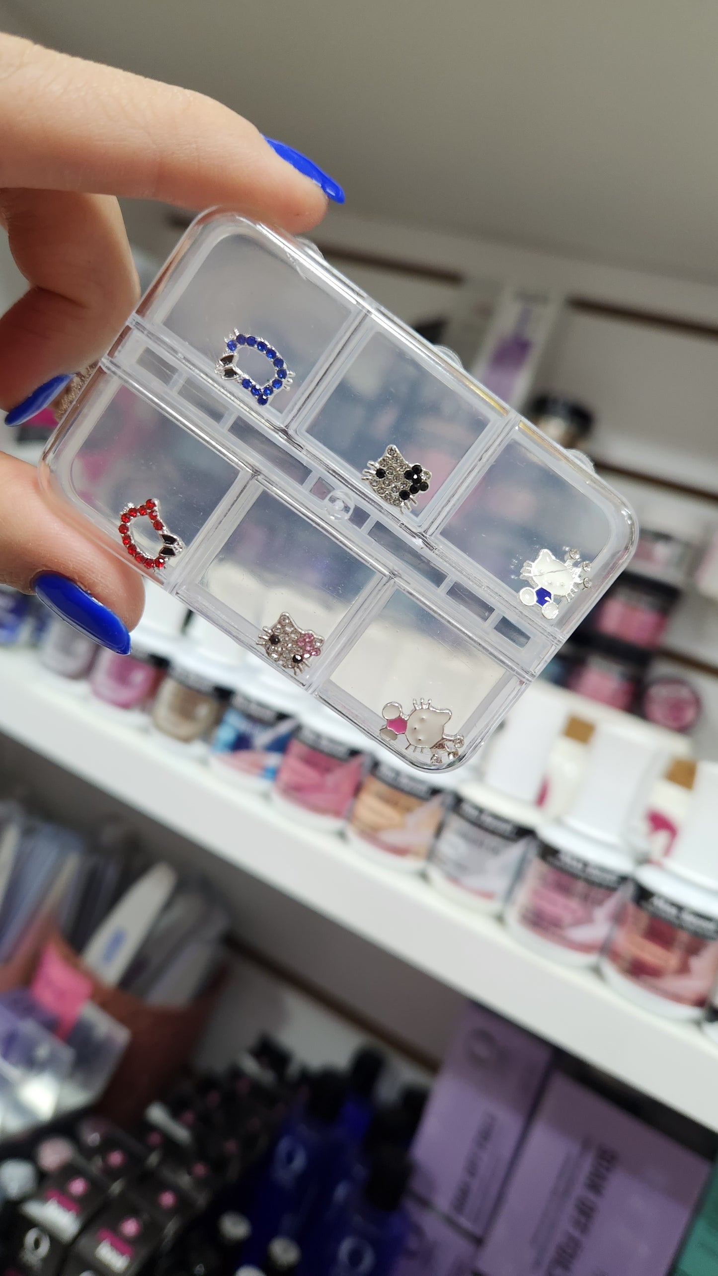 Joyitas caja de 6 decos de hello kitty
