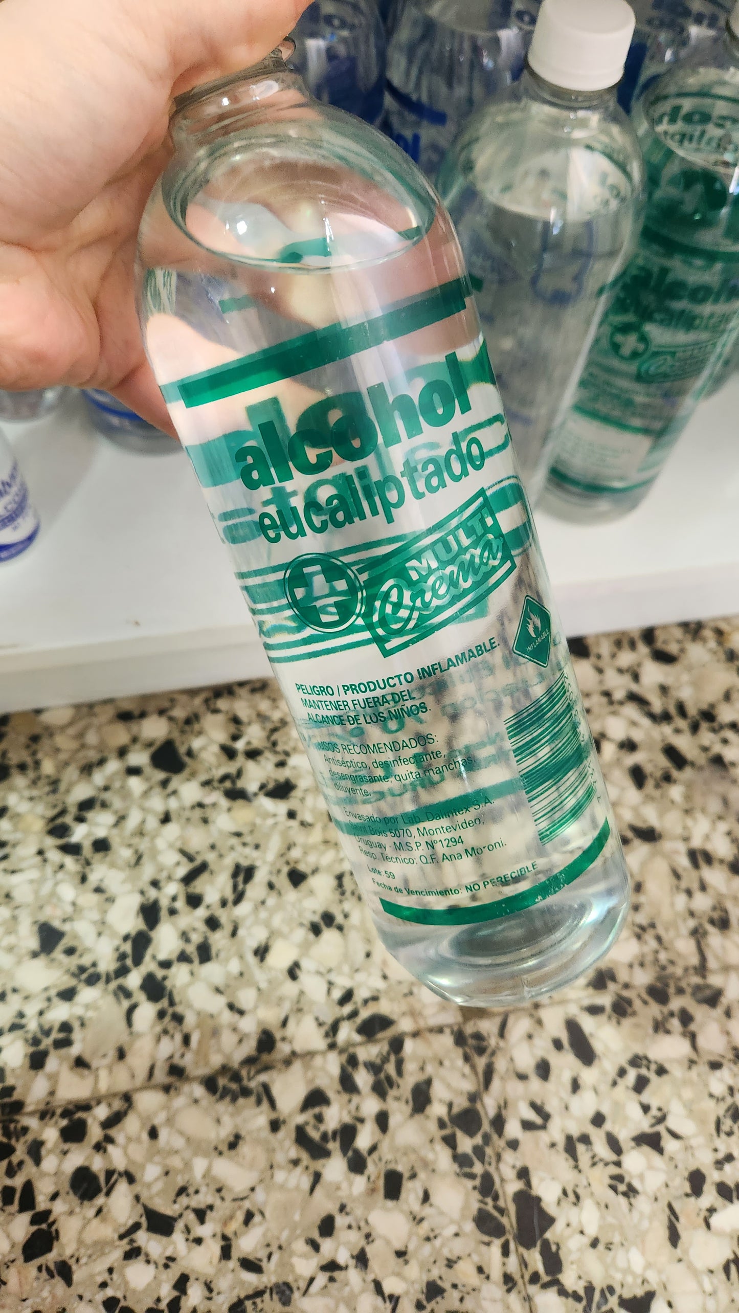Alcohol al 70% ecauliptado