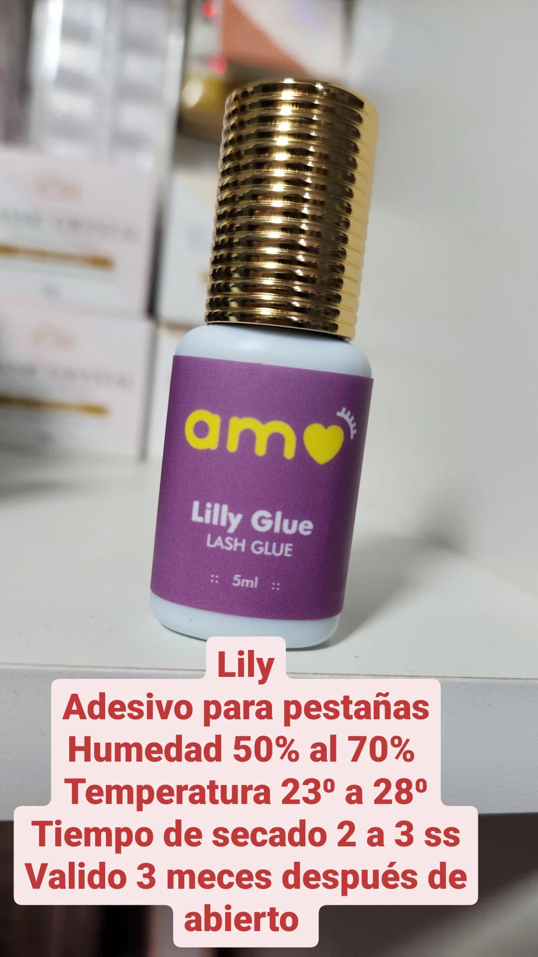 Adhesivo para pestañas Lily