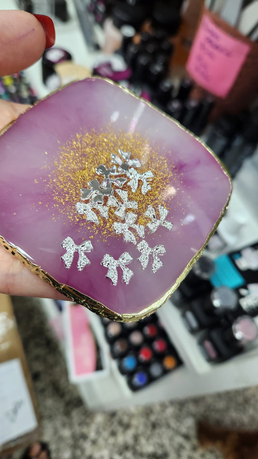 Moños de metal x 10 unidades
