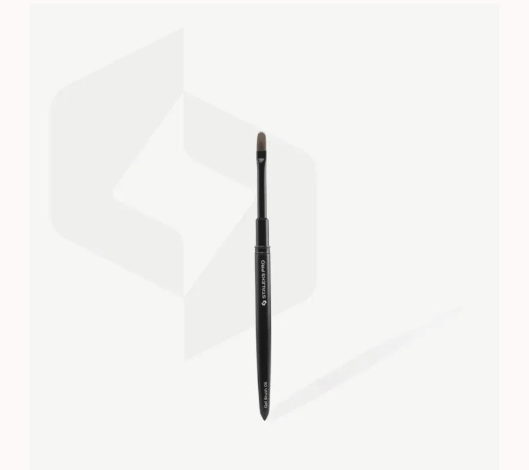 Pincel para gel EXPERT staleks anchura 6mm / longitud 11mm