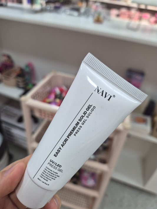 Gel sólido / press gel premium Navi 30grs