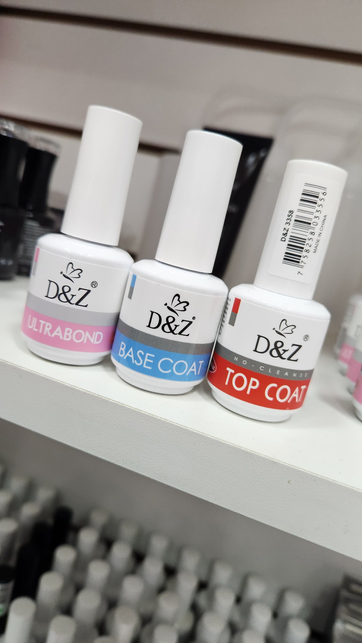 D&z, Top coat, base coat y hultra bond