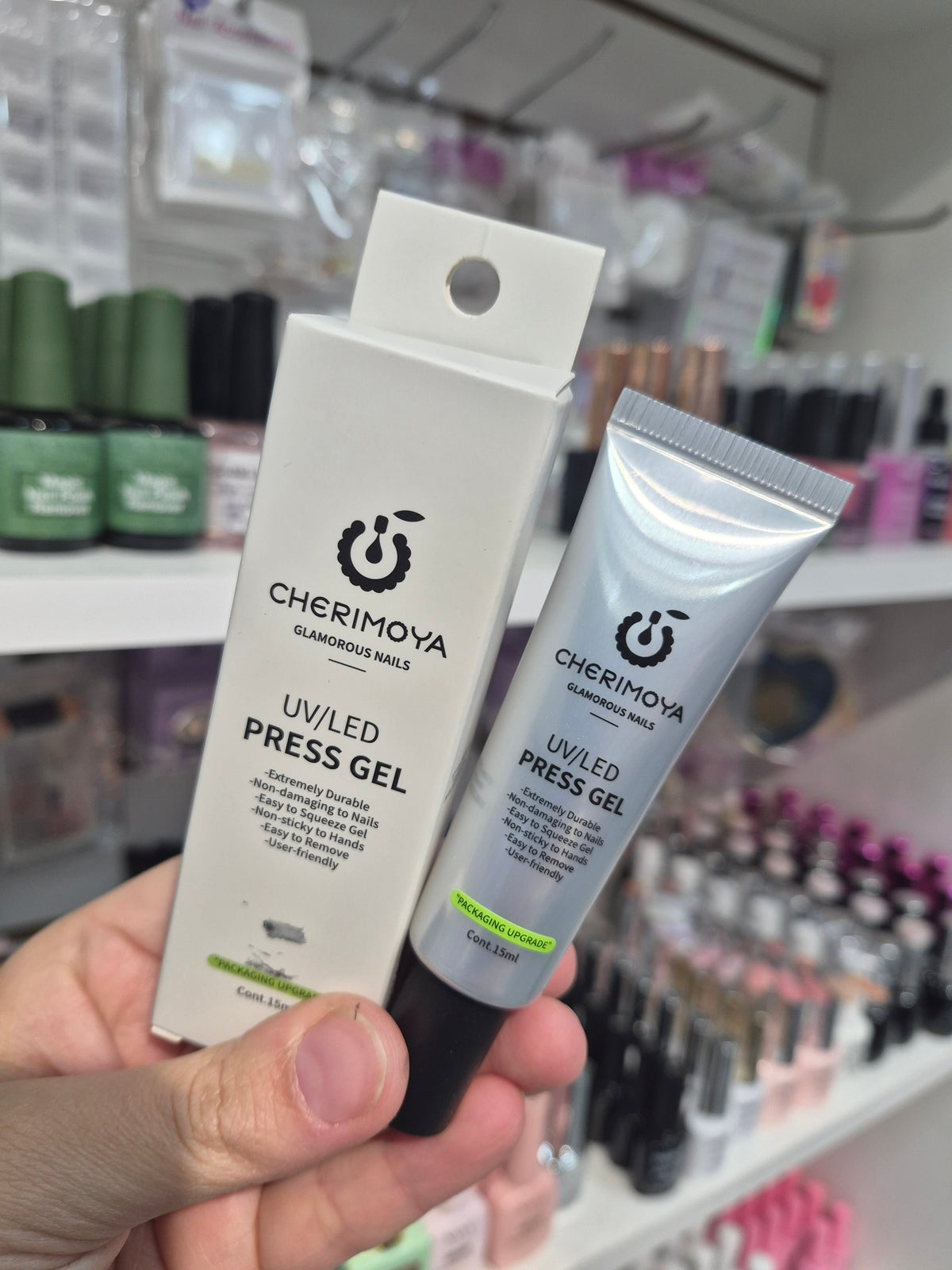 Press gel cherimoya solido