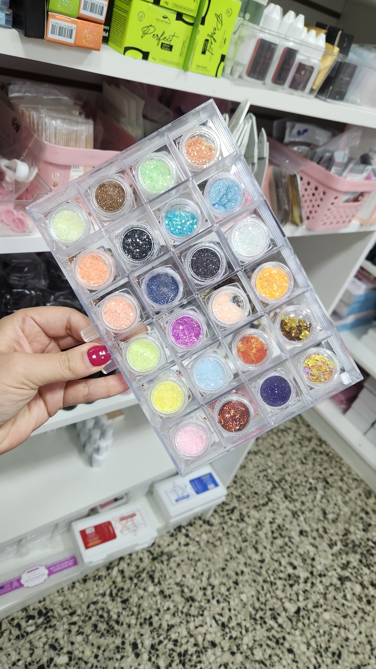 Gliters pack de 10 surtidos