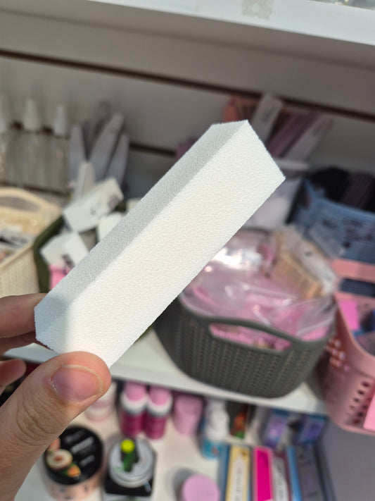 Bloque pulidor blanco