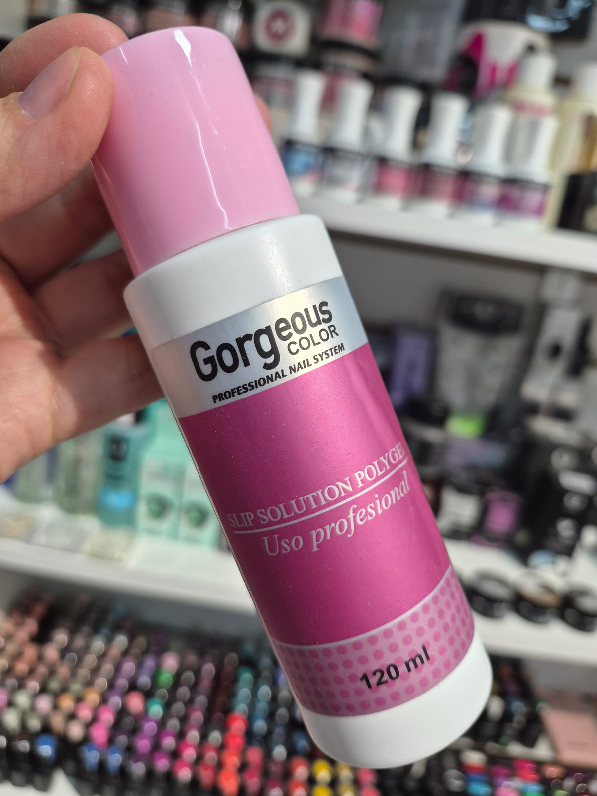 Solución para polygel
