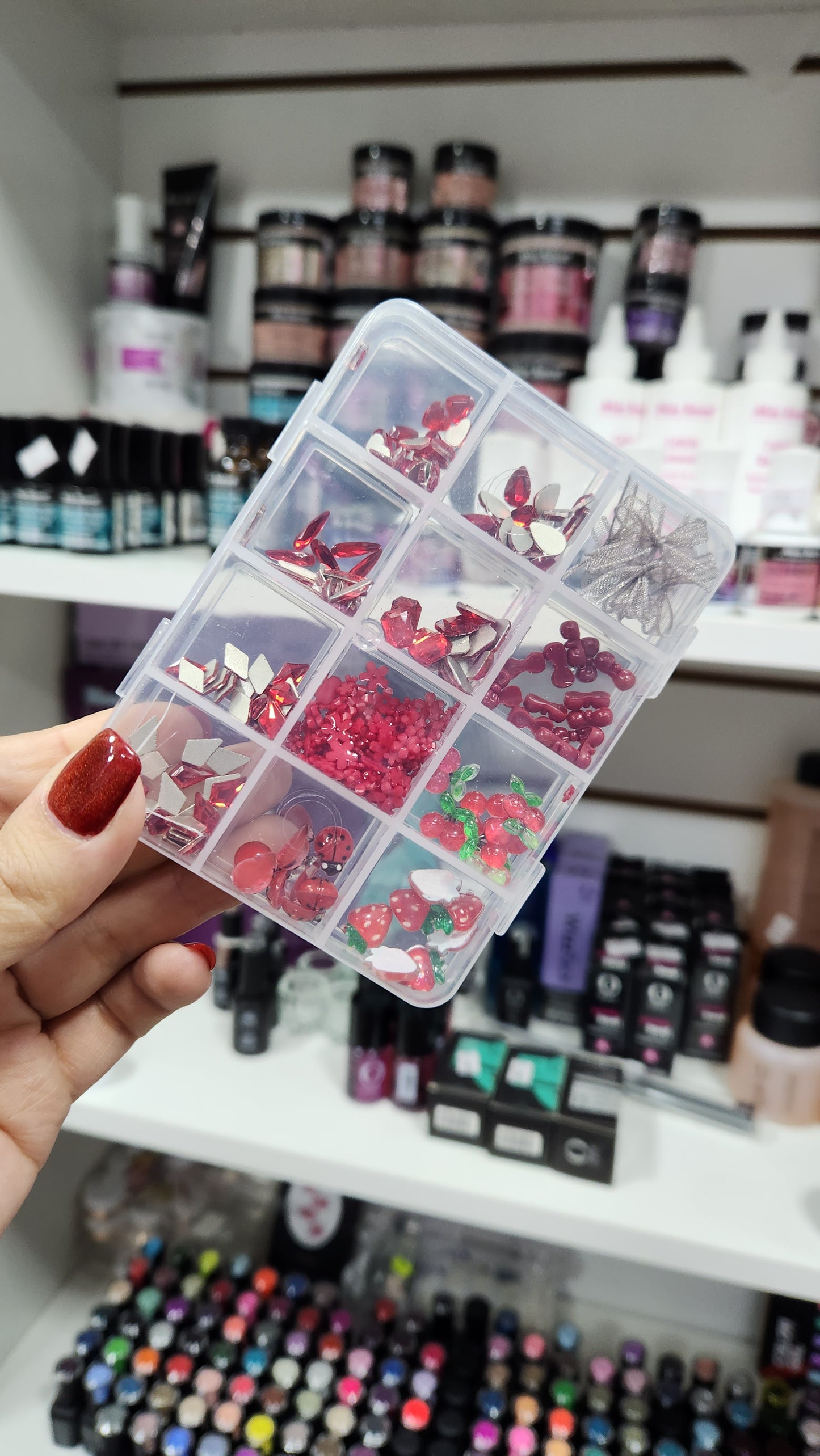 Cajita deco temática🍒