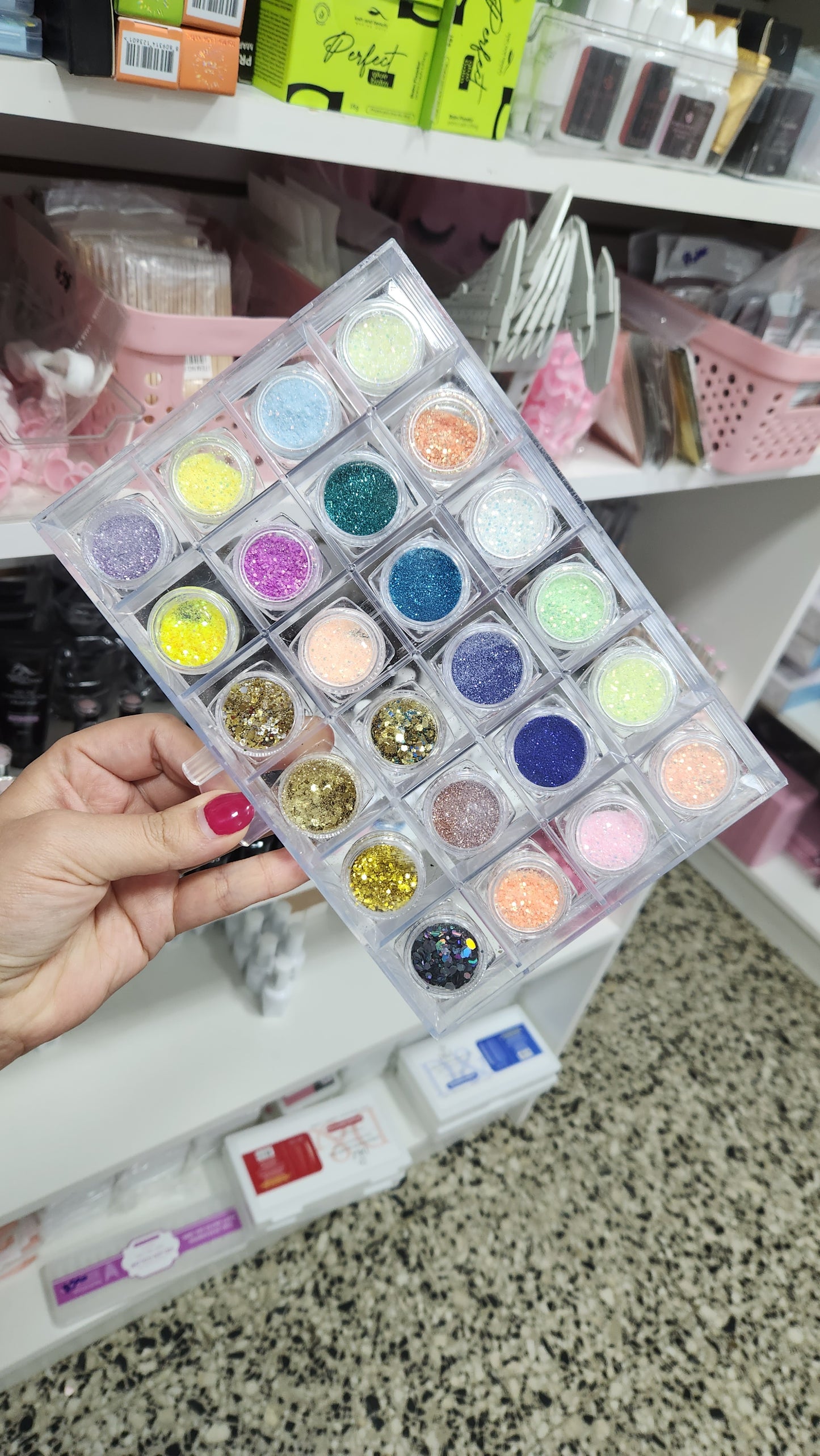 Gliters pack de 10 surtidos