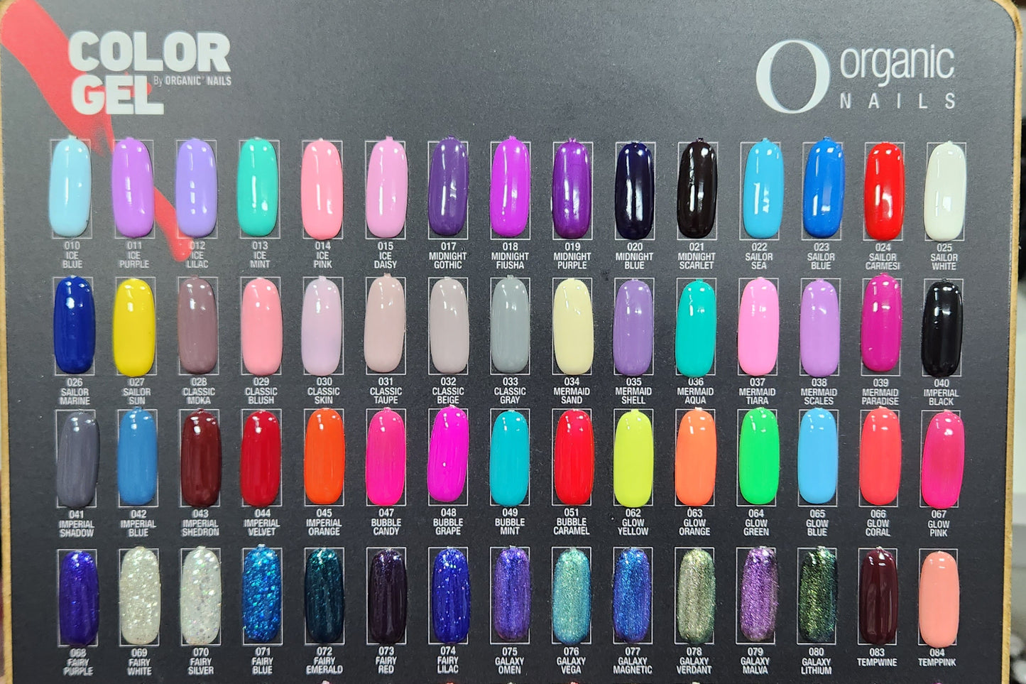 Color gel organic nails 7,5ml