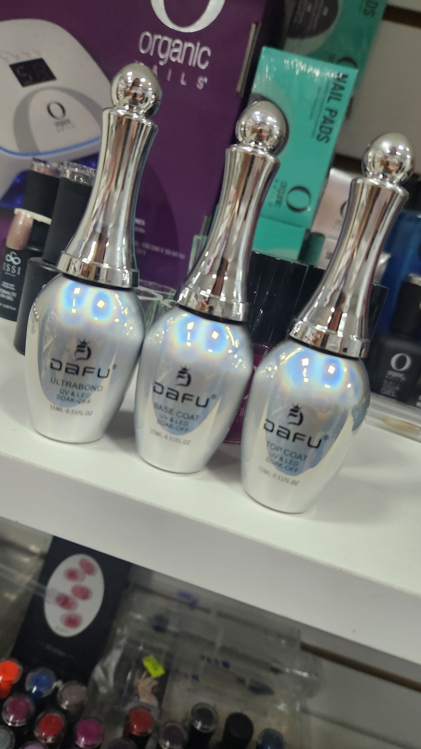 Dafu, top coat, base coat y hultra bond. Excelente calidad