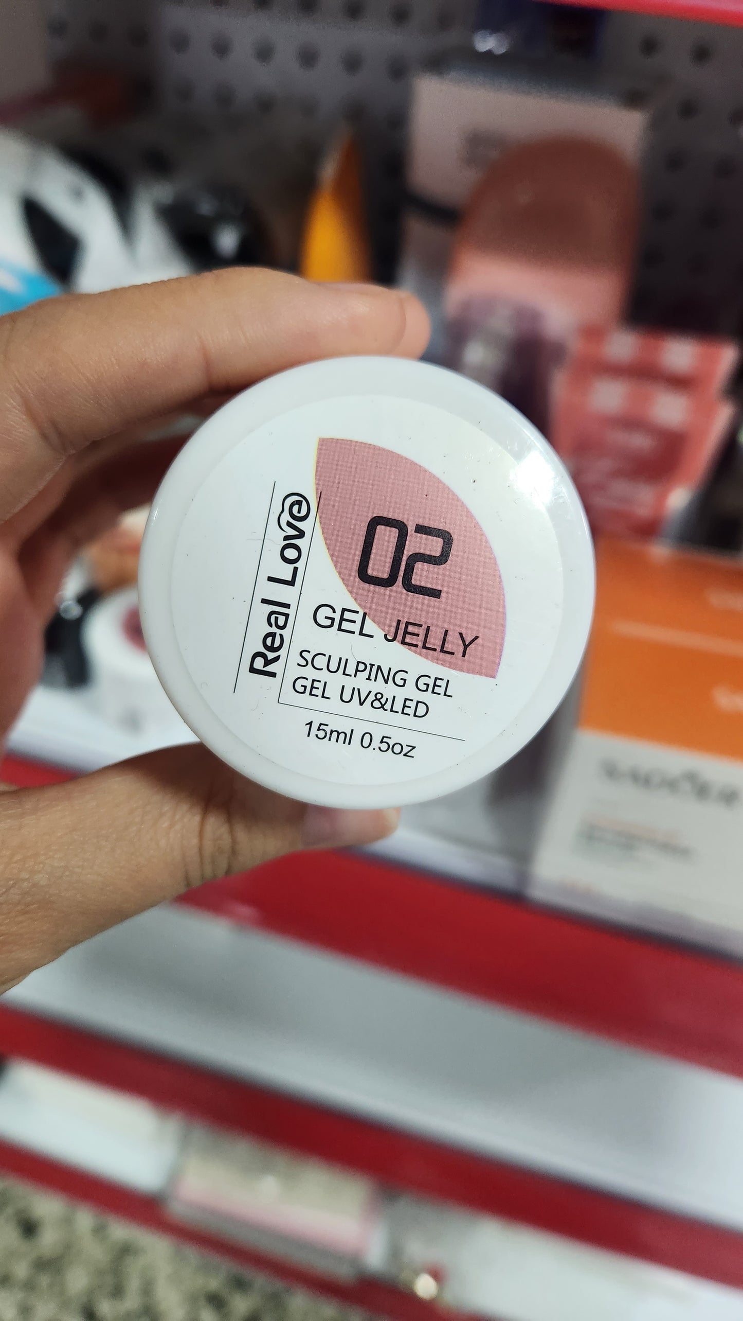 Gel de construcción para uñas esculpidas o kaping
