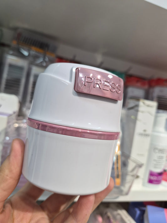 Envase hermético para pegamento de pestañas