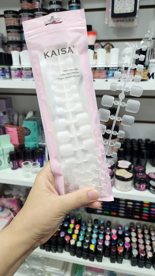 Tips para soft gel pre limado. Para pies. Paquete de 300uni, con 15 tamaños distintos