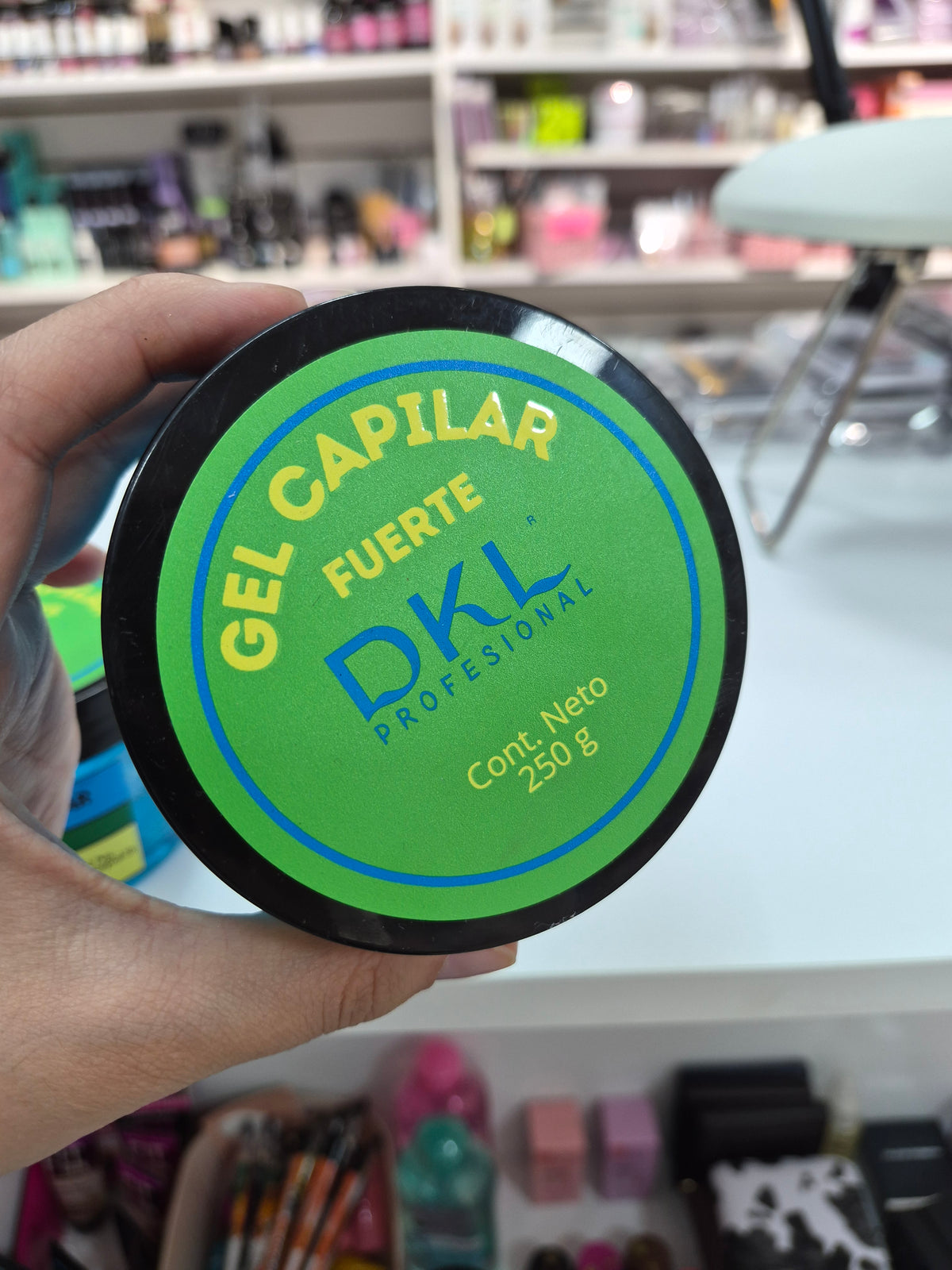 Cera en gel para el cabello