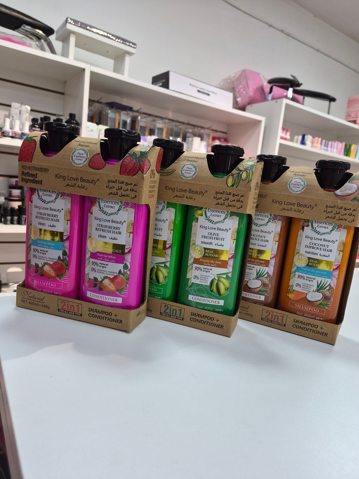 Shampoo y acondicionador kit