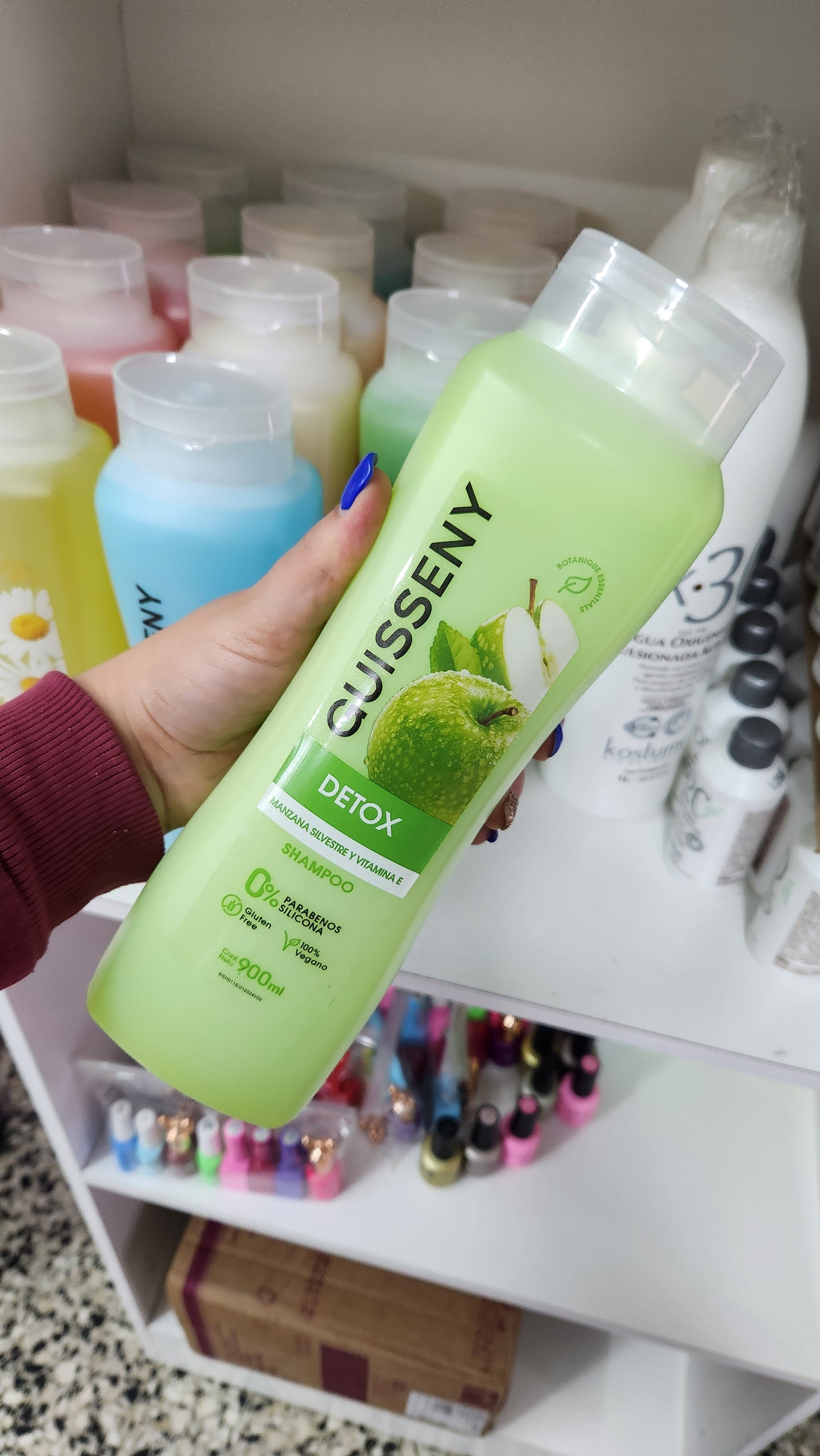 Shampoo 900ml
Excelente calidad 
Veganos
Libre de parabenos 
Libre de siliconas
Libre de Gluten