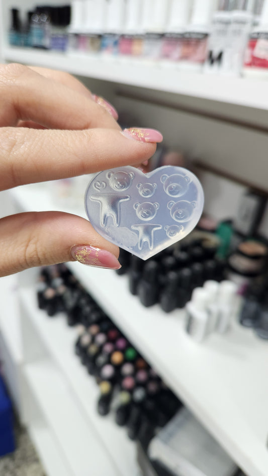 Molde de silicona para crear tus propios diseños