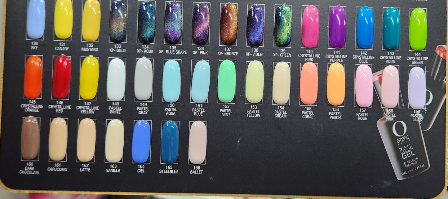 Color gel organic nails 7,5ml
