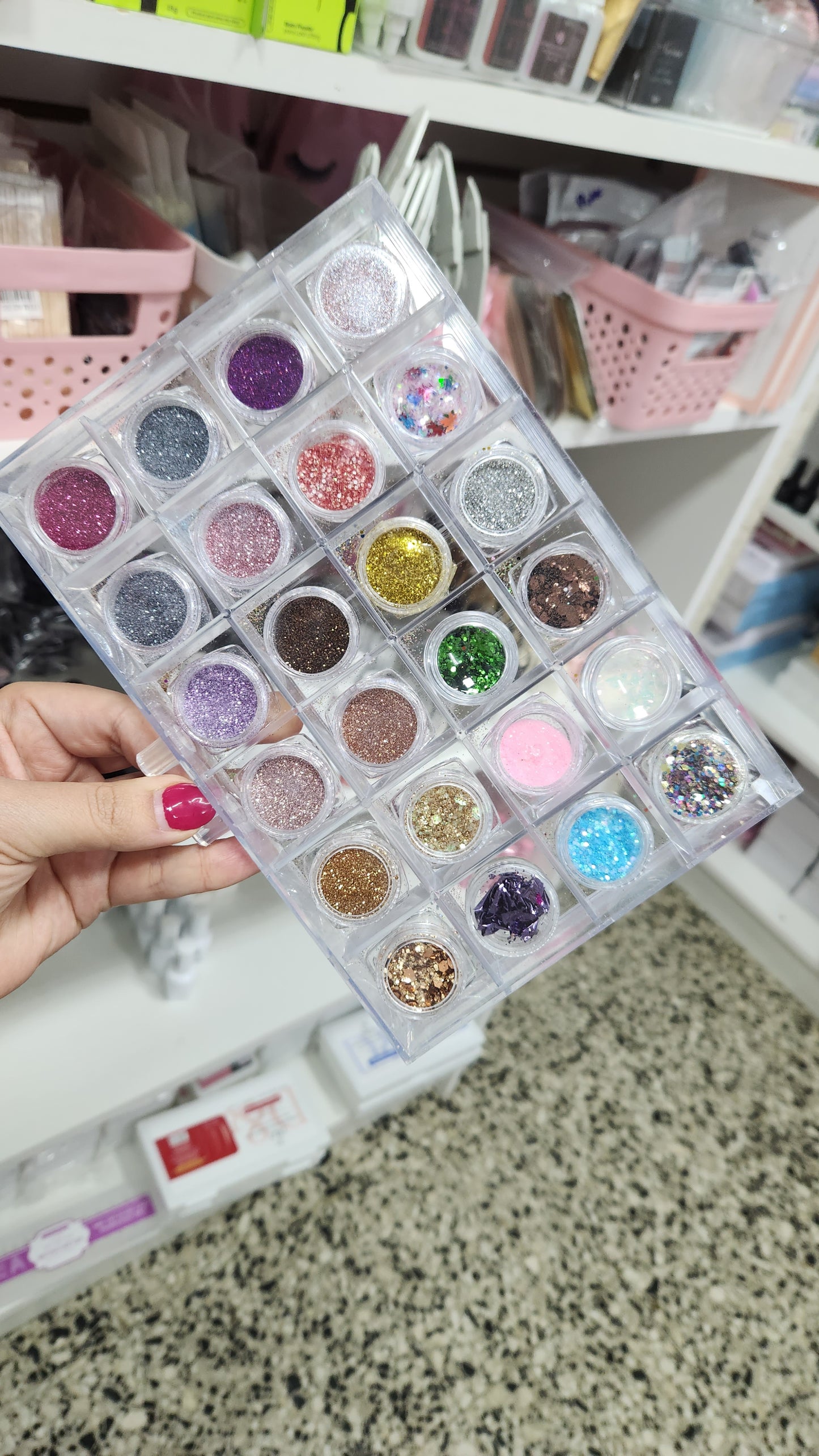 Gliters pack de 10 surtidos