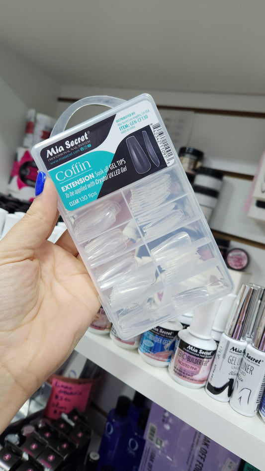Mia secret Tips para soft gel coffin
