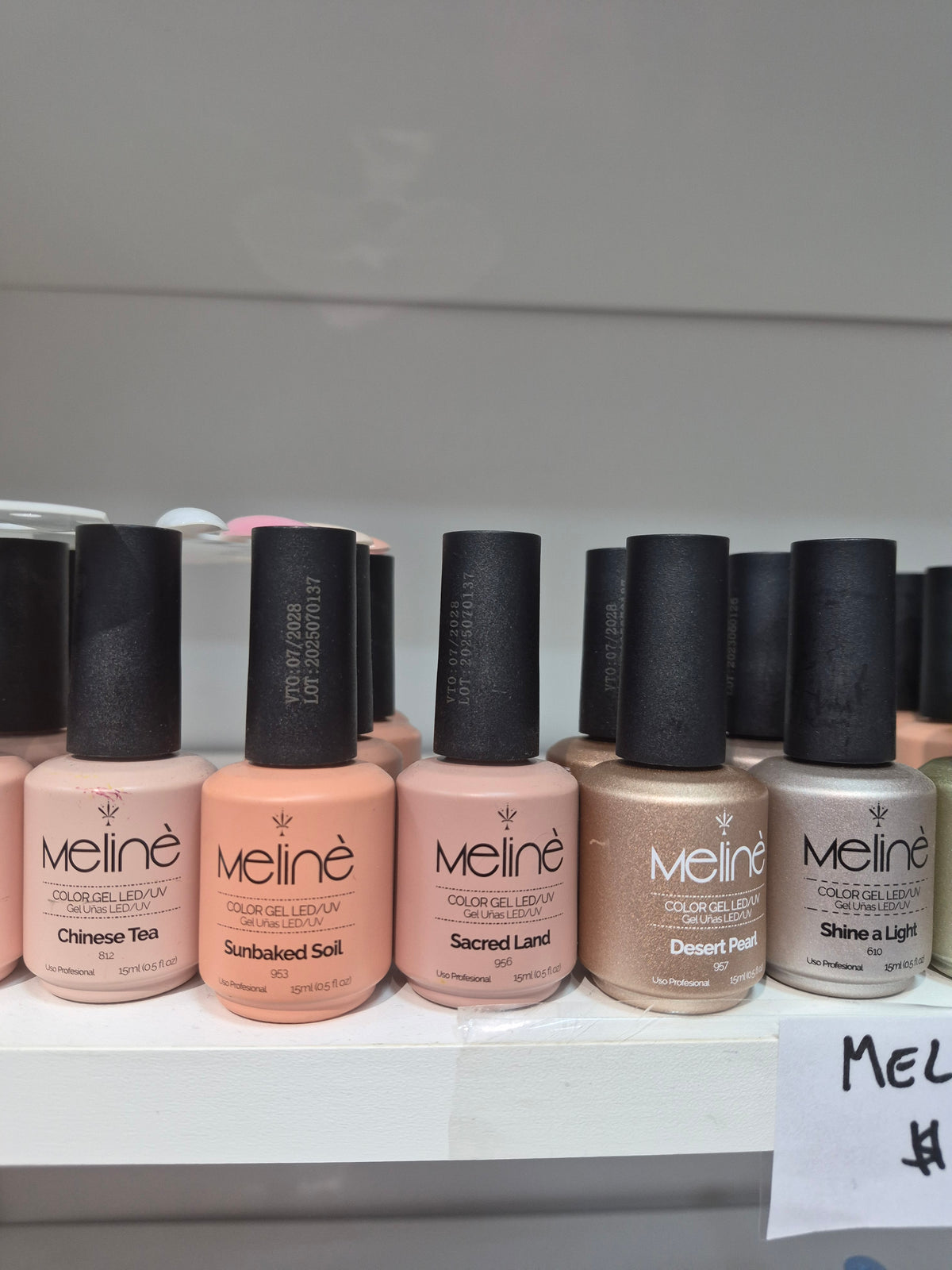 Esmaltes semipermanente Meline