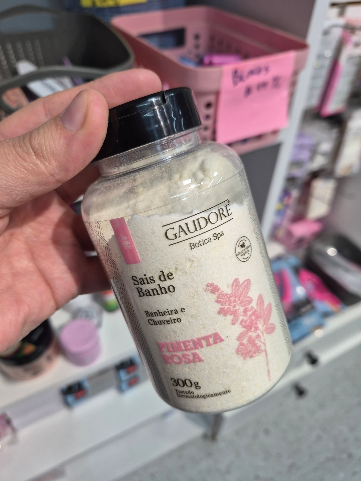 Sales efervescente para spa de pies