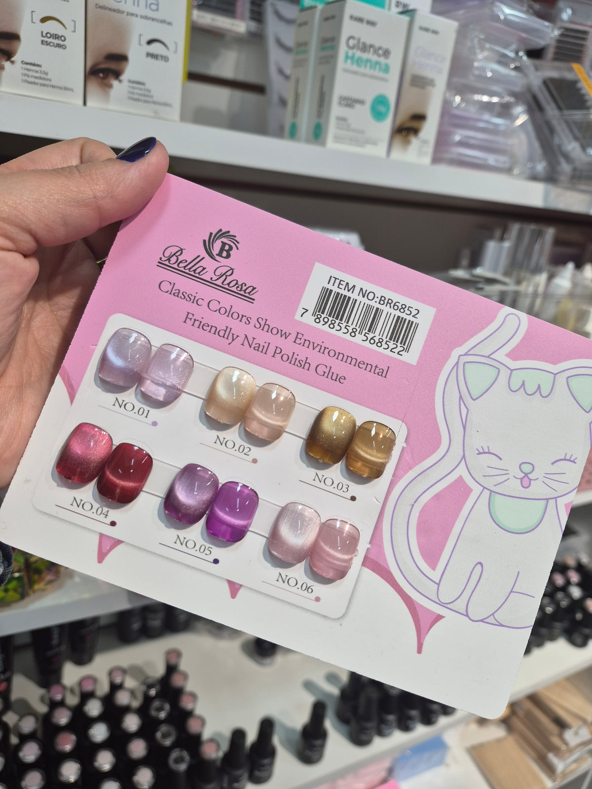 Esmaltes semipermanente colección Miau Miau