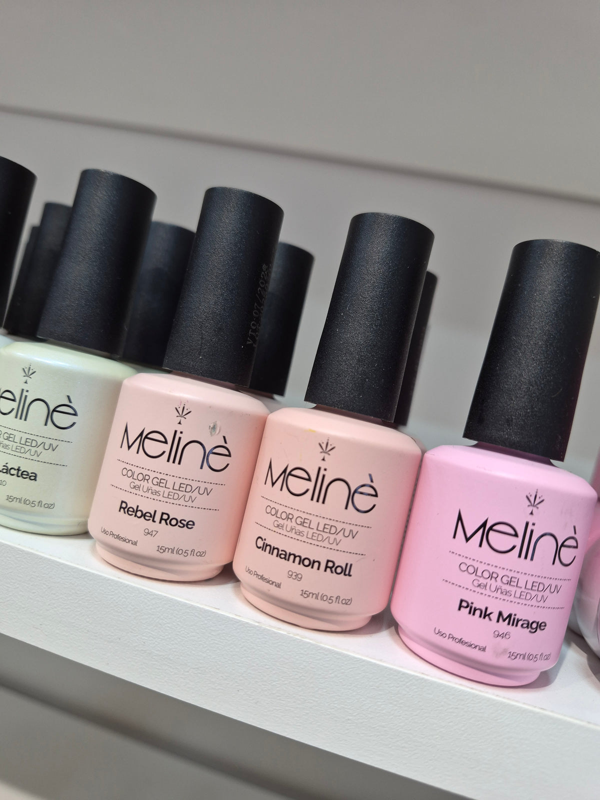 Esmaltes semipermanente meline