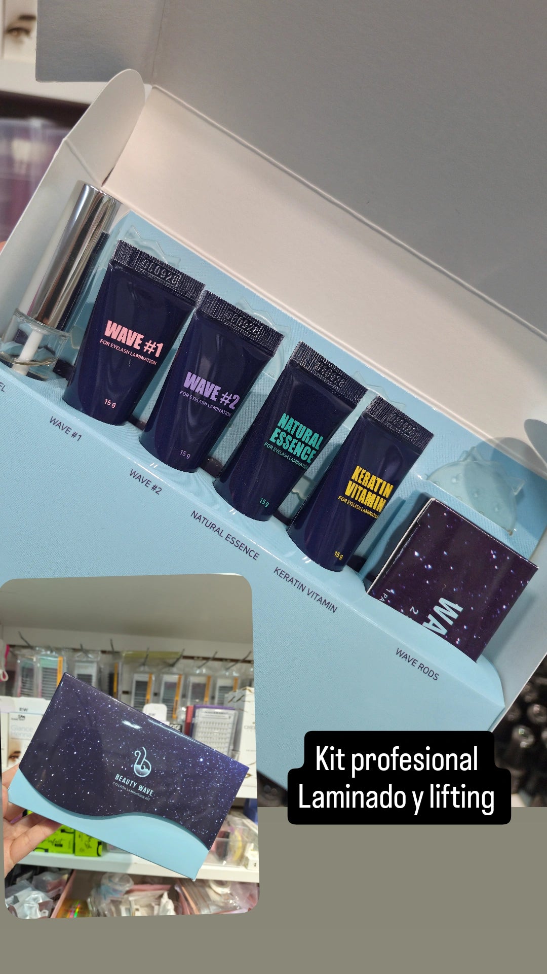 Kit de lifting beauty wave