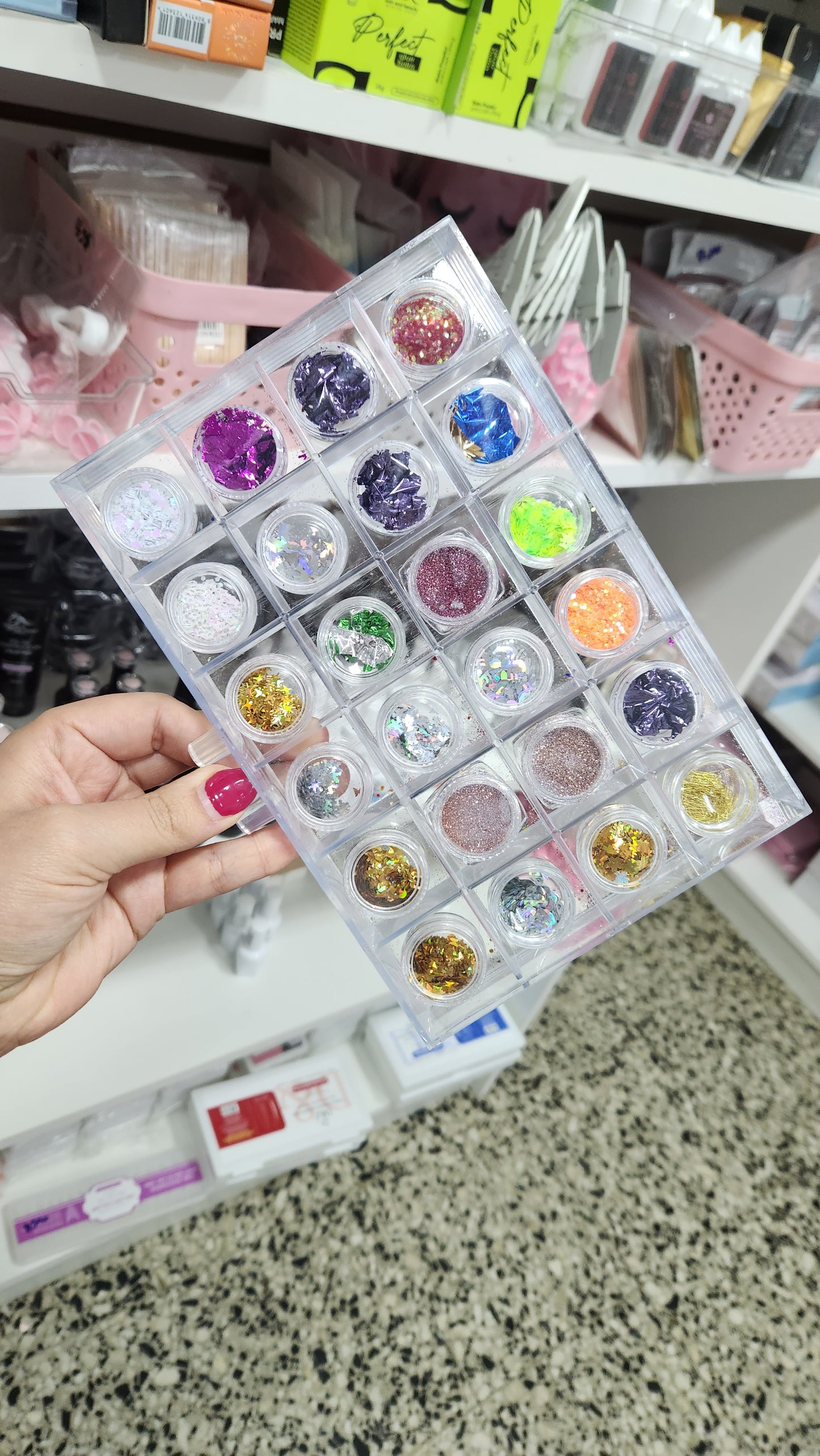 Gliters pack de 10 surtidos
