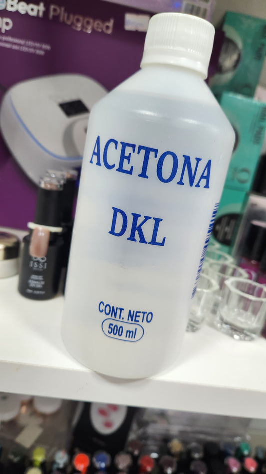 Acetona pura de 500ml