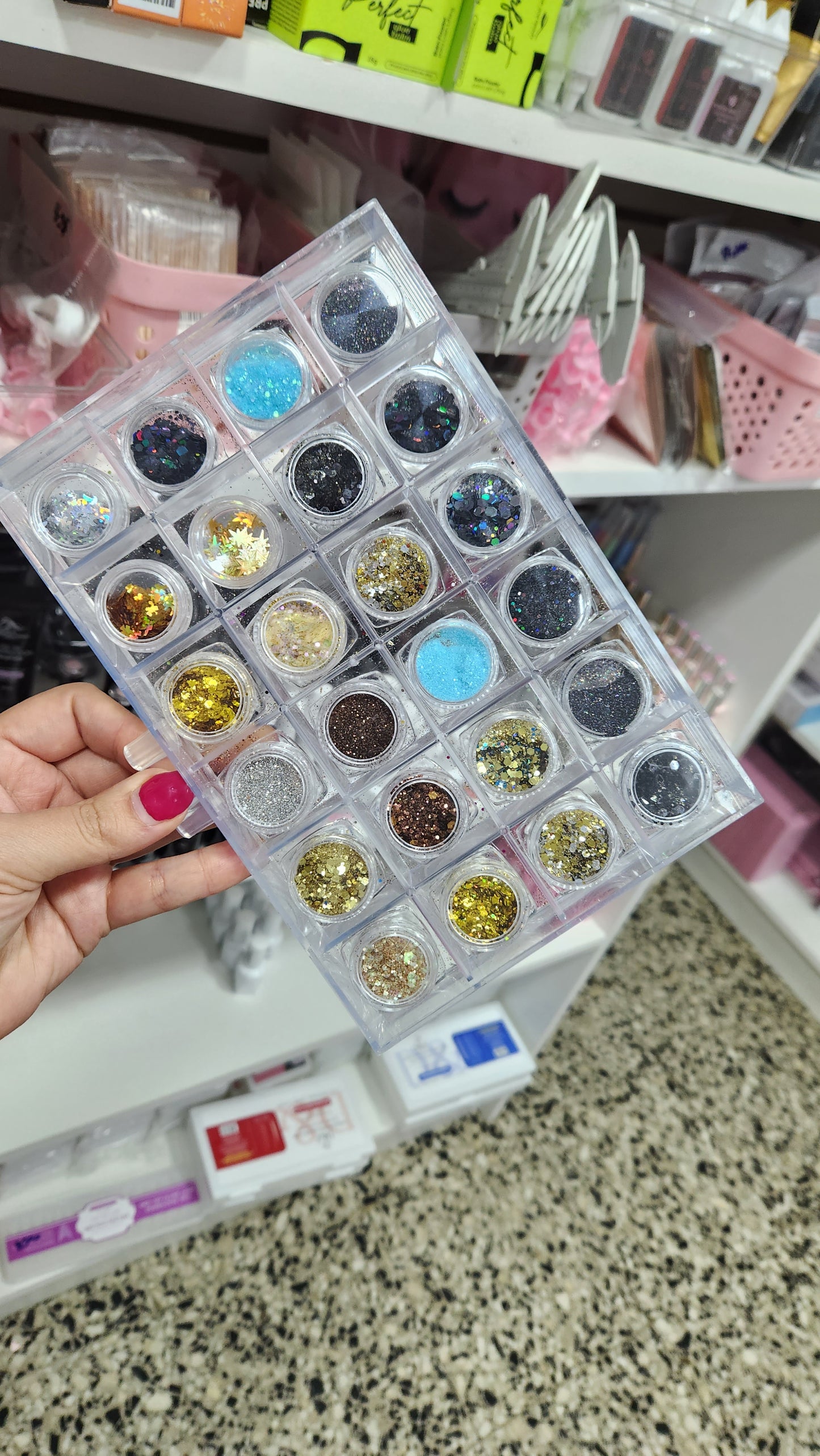 Gliters pack de 10 surtidos