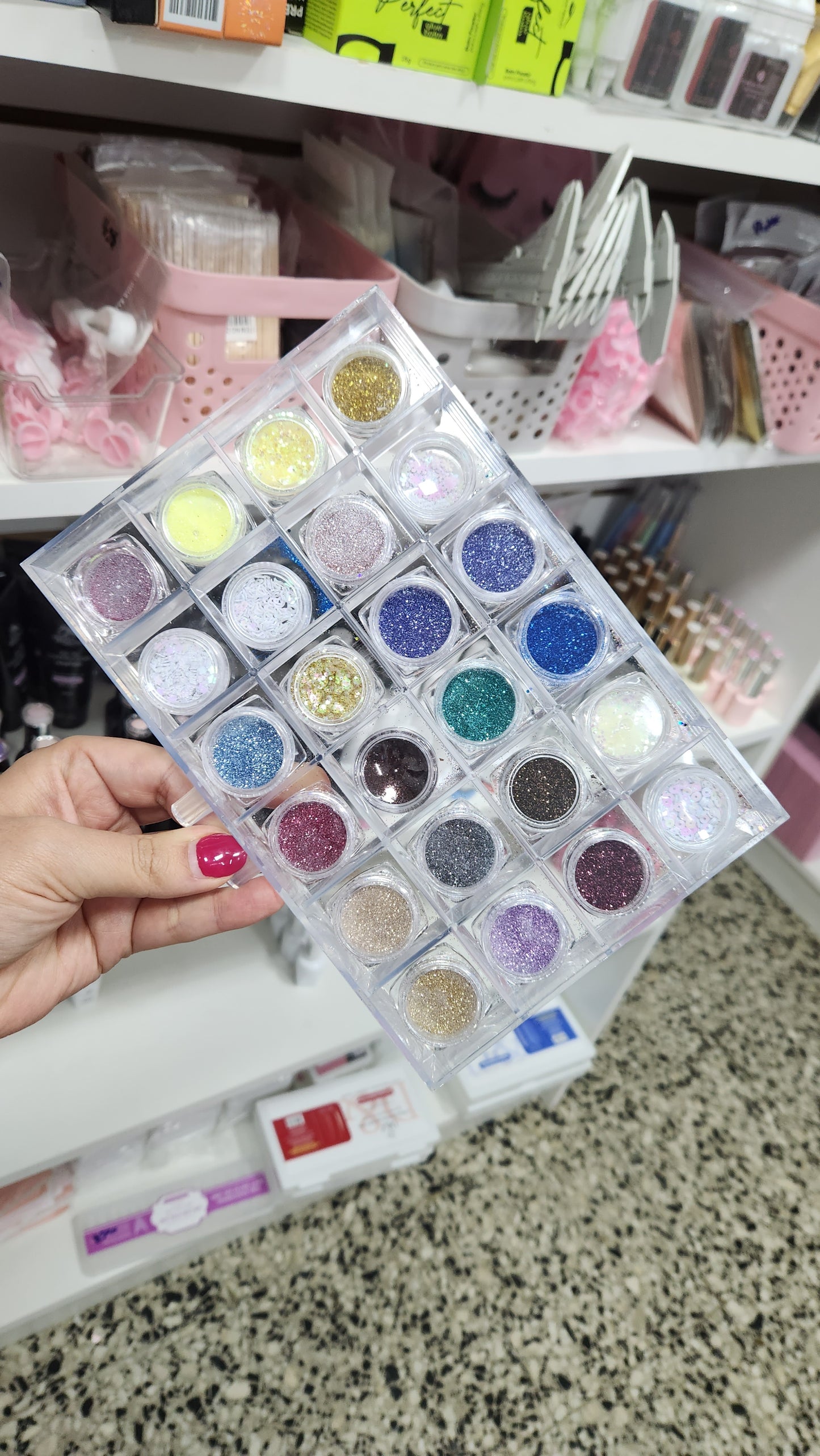 Gliters pack de 10 surtidos