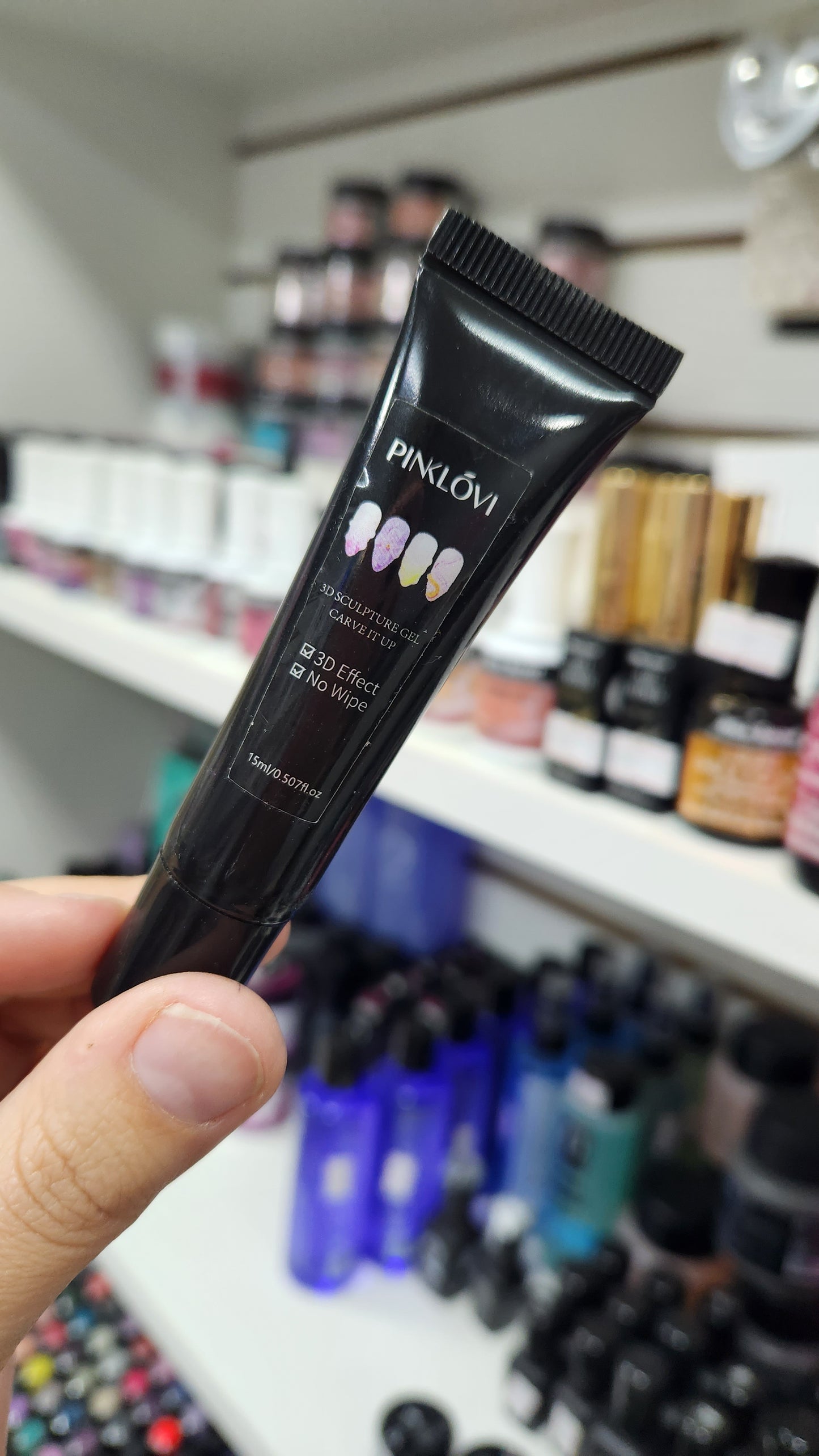 Gel para relieves