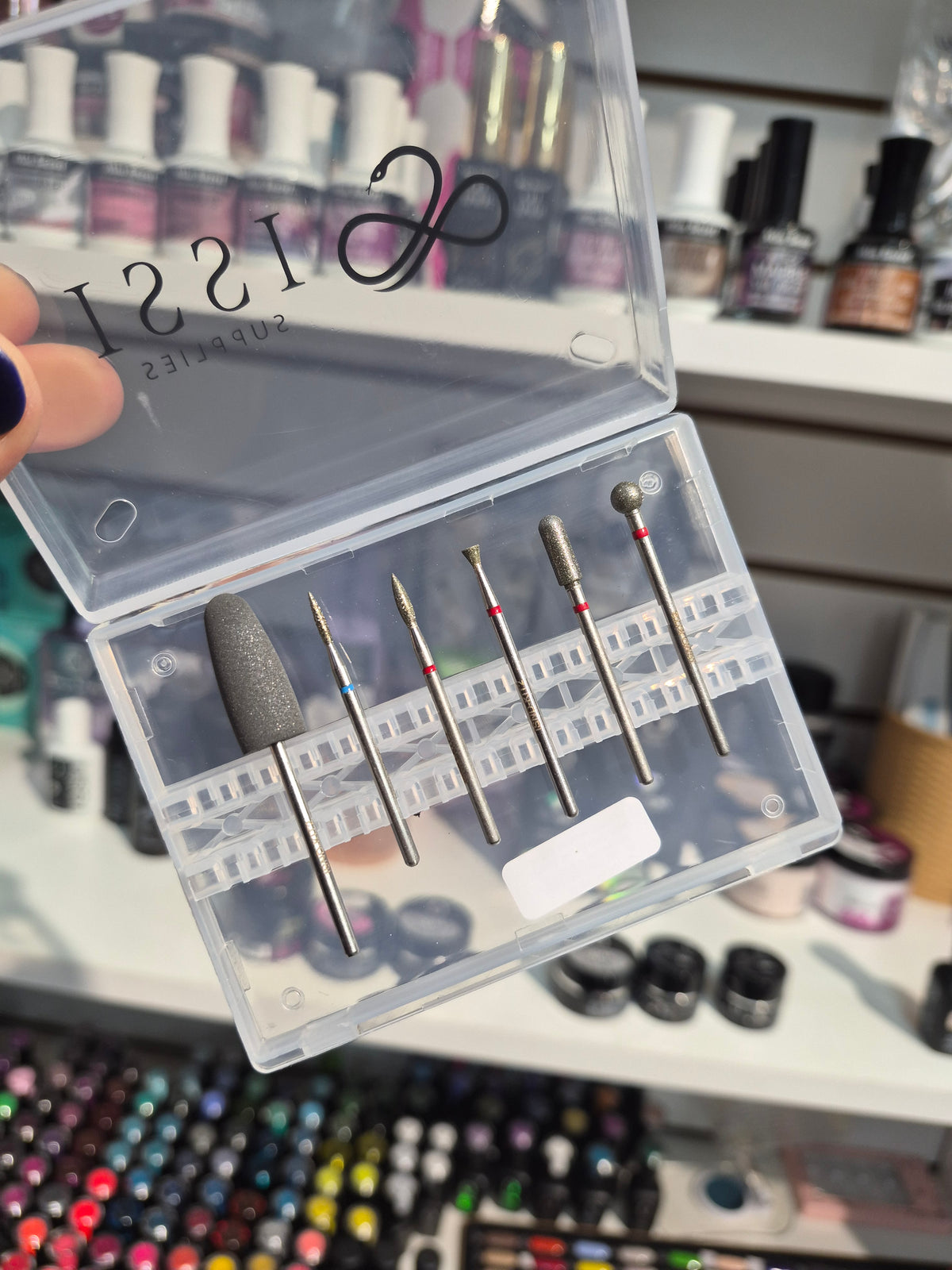 Kit de fresas para manicura rusa