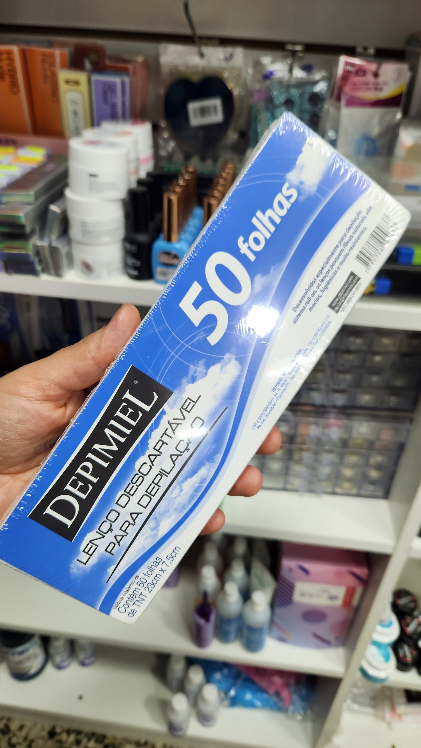 Hojas para depilación paquete de 50uni