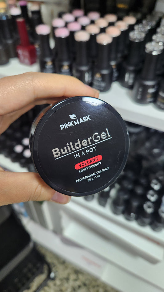 Builder gel Pinkmask 30grs tono Volcano